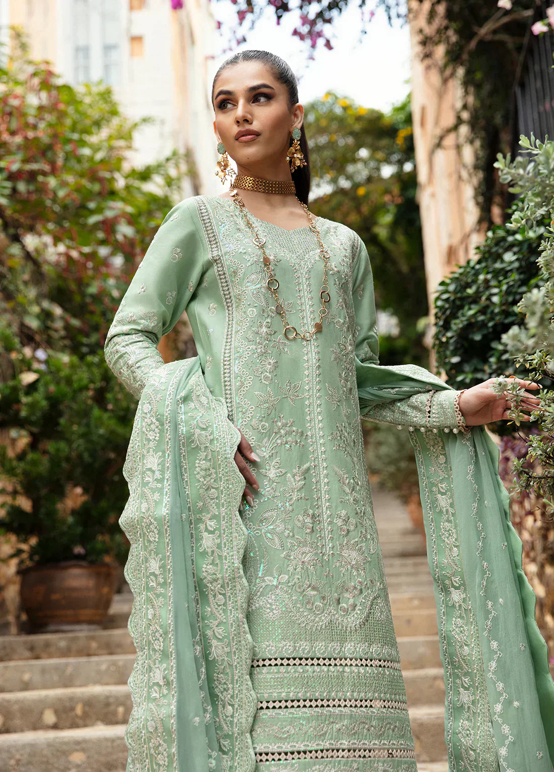 Gulaal | Luxury Lawn 24 | DENIZ (GL-LL-24V1-05) -  Gulaal Luxury - Original Designer Dress - House of Maryam