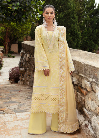 Gulaal | Luxury Lawn 24 | VALERIA (GL-LL-24V1-01) -  Gulaal Luxury - Original Designer Dress - House of Maryam