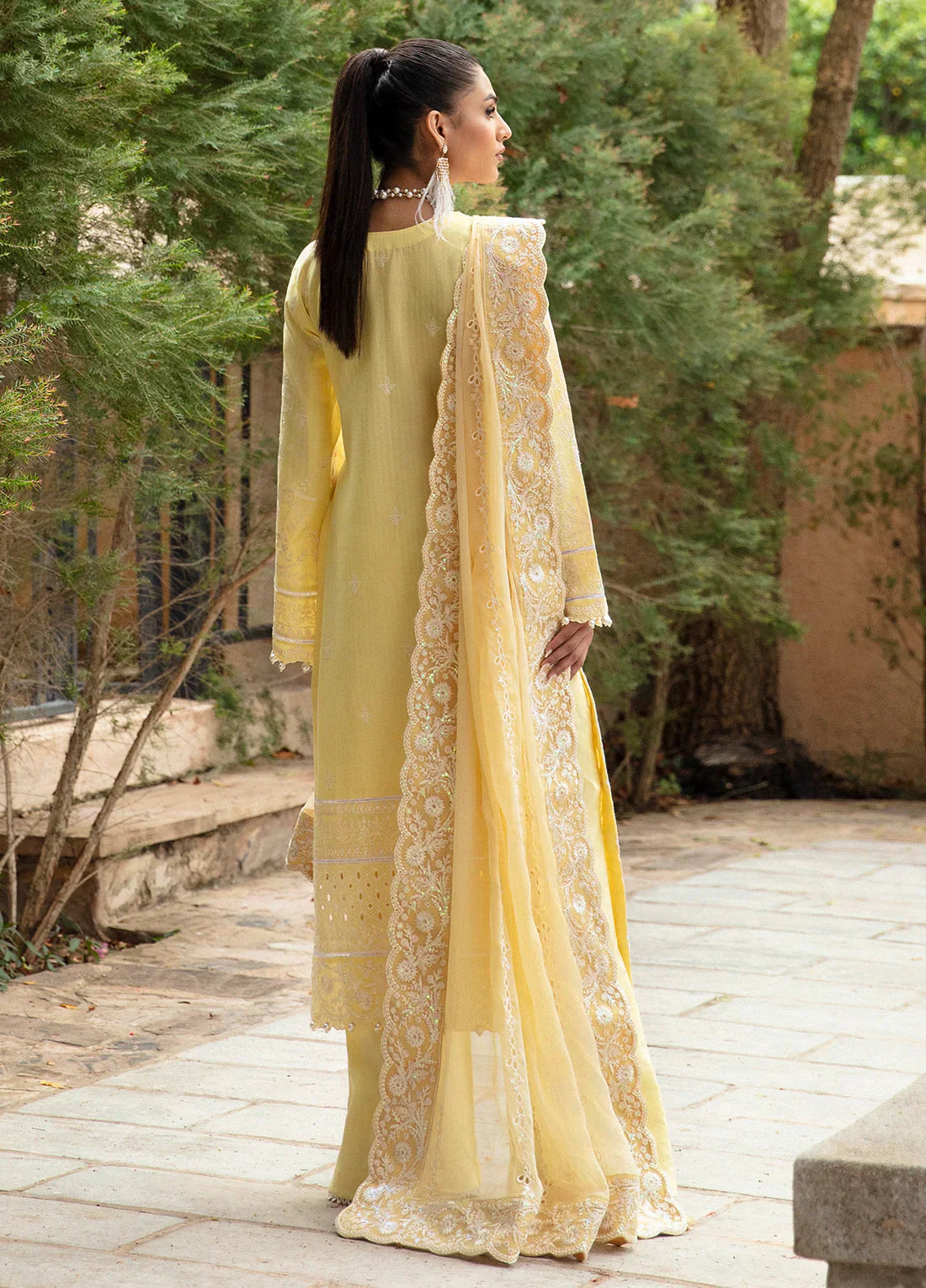 Gulaal | Luxury Lawn 24 | VALERIA (GL-LL-24V1-01) -  Gulaal Luxury - Original Designer Dress - House of Maryam