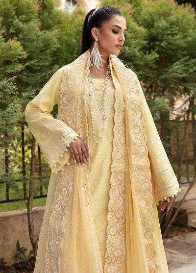 Gulaal | Luxury Lawn 24 | VALERIA (GL-LL-24V1-01) -  Gulaal Luxury - Original Designer Dress - House of Maryam