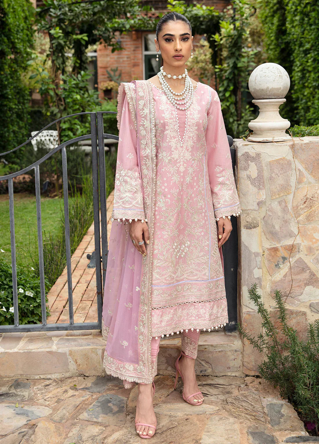 Gulaal | Luxury Lawn 24 | EMELIA (GL-LL-24V1-03) -  Gulaal Luxury - Original Designer Dress - House of Maryam