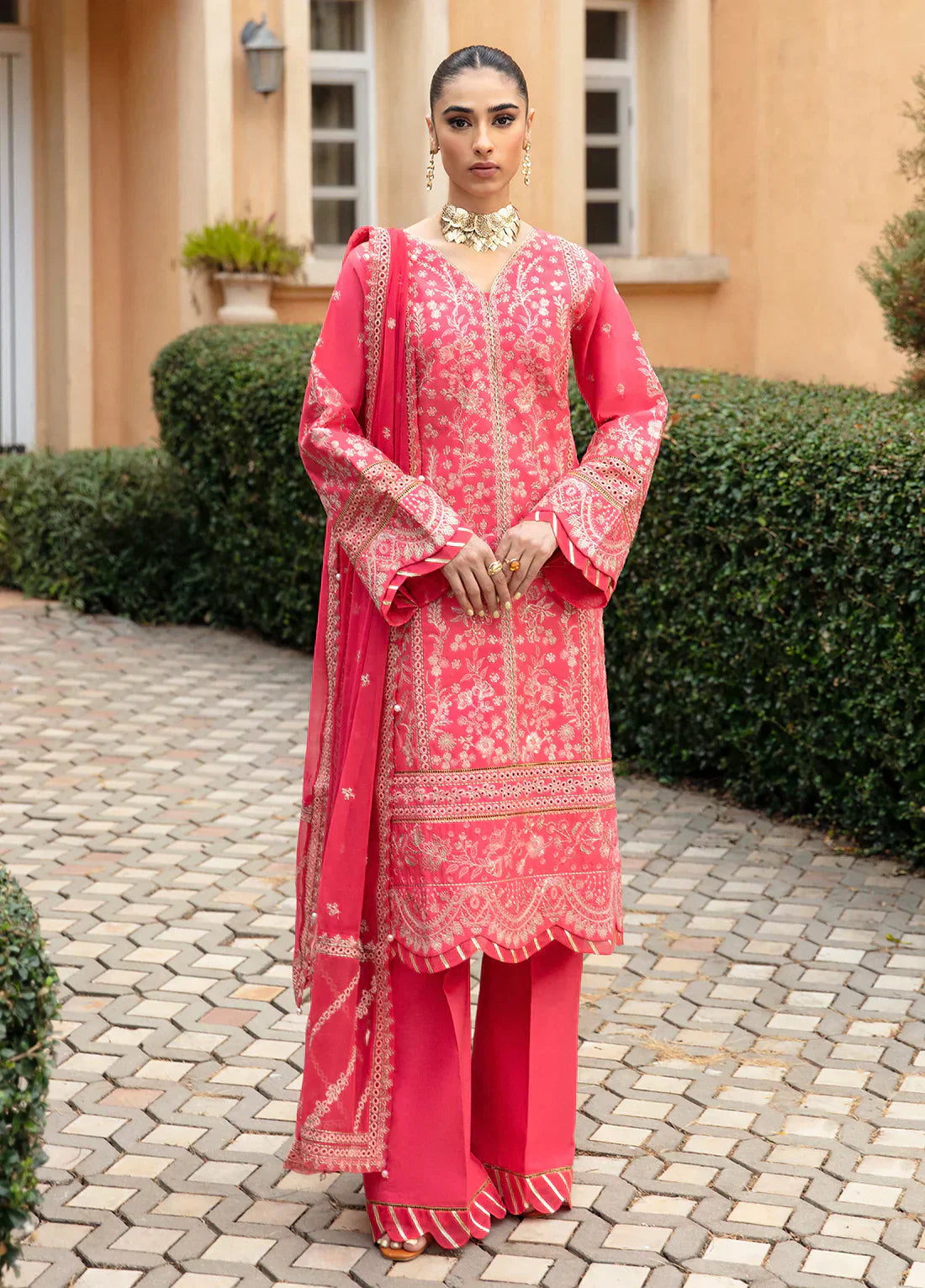 Gulaal | Luxury Lawn 24 | ALESSIA (GL-LL-24V1-06) by Designer Gulaal - House of Maryam - Pakistani Designer Ethnic Wear in {{ shop.shopifyCountryName }}