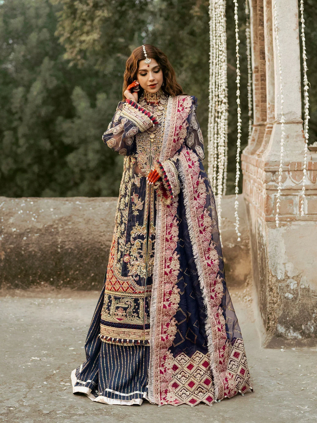 Maryam Hussain | Gulaab Wedding Formals 24 | Ulfat by Designer Maryam Hussain - House of Maryam - Pakistani Designer Ethnic Wear in {{ shop.shopifyCountryName }}