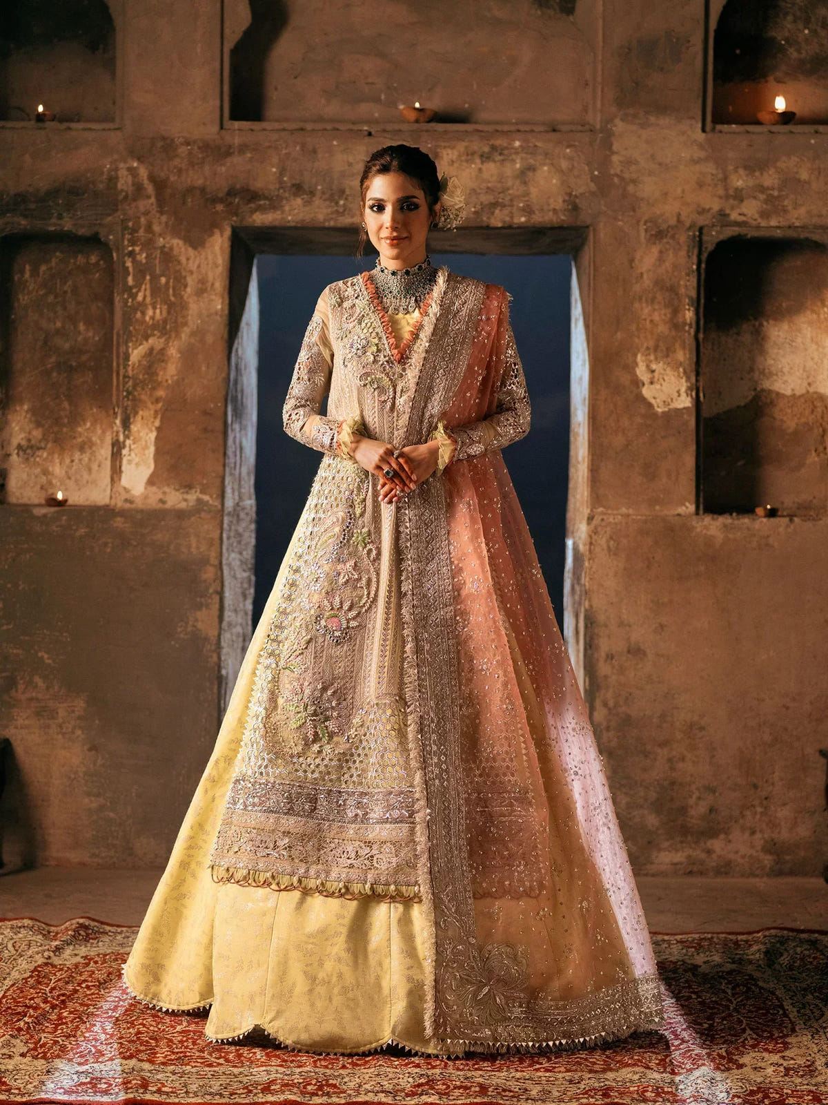 Maryam Hussain | Gulaab Wedding Formals 24 | Marwa -  Maryam Hussain Bridal - Original Designer Dress - House of Maryam
