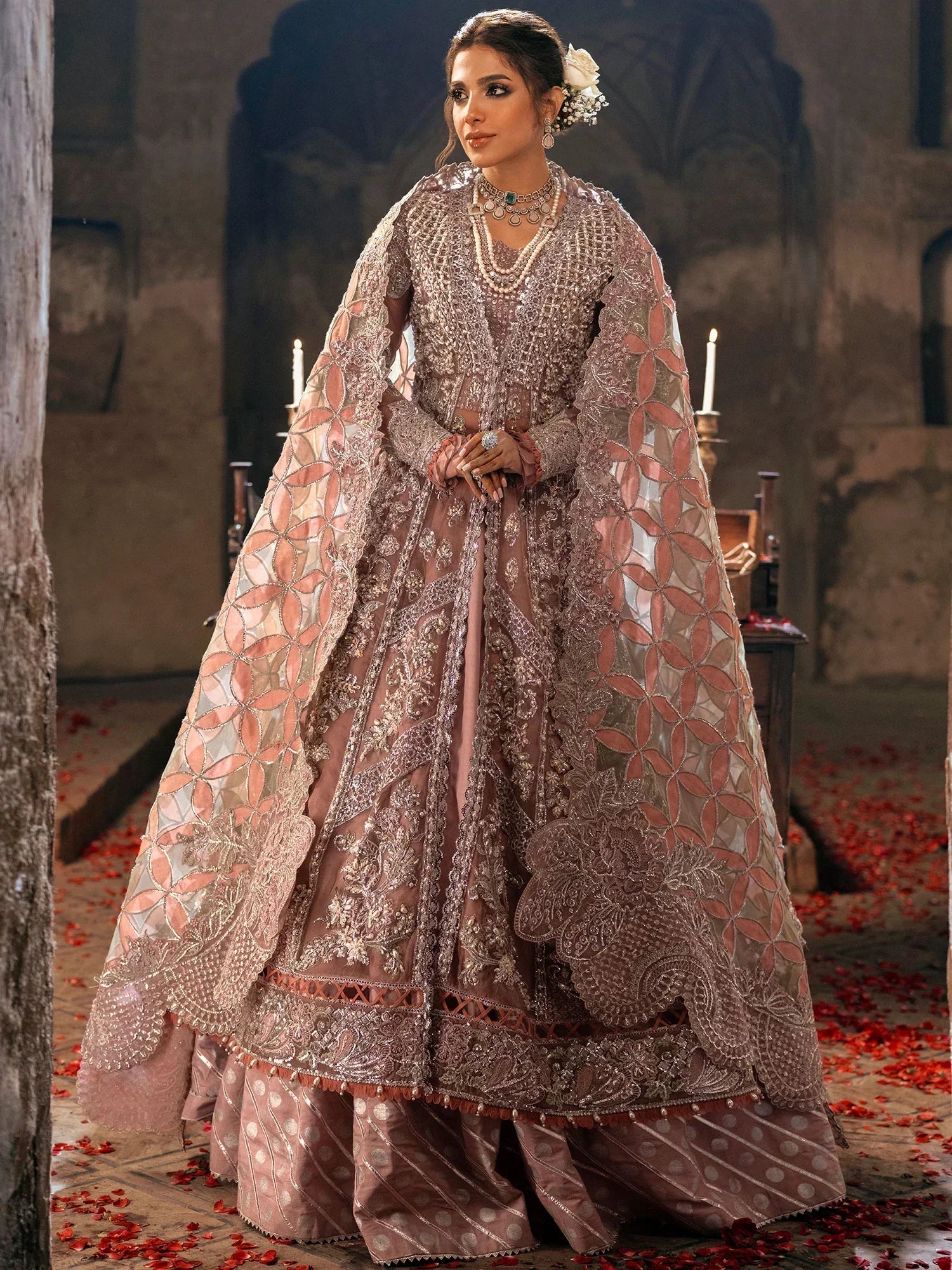 Maryam Hussain | Gulaab Wedding Formals 24 | Mahi by Designer Maryam Hussain - House of Maryam - Pakistani Designer Ethnic Wear in {{ shop.shopifyCountryName }}