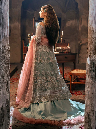 Maryam Hussain | Gulaab Wedding Formals 24 | Roshan -  Maryam Hussain Bridal - Original Designer Dress - House of Maryam