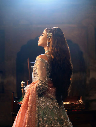 Maryam Hussain | Gulaab Wedding Formals 24 | Roshan -  Maryam Hussain Bridal - Original Designer Dress - House of Maryam
