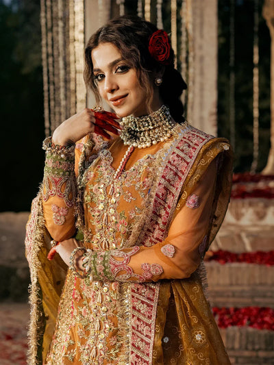 Maryam Hussain | Gulaab Wedding Formals 24 | Sandli -  Maryam Hussain Bridal - Original Designer Dress - House of Maryam