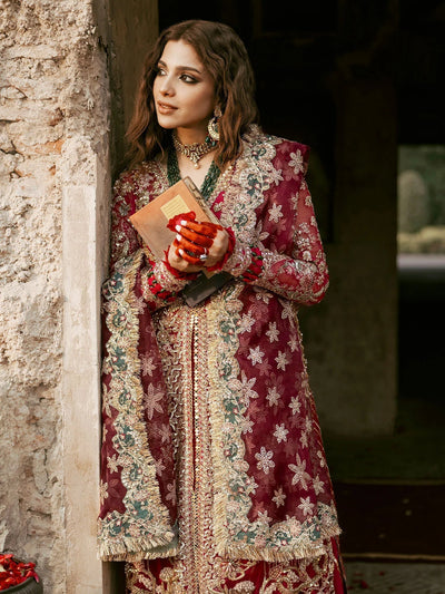 Maryam Hussain | Gulaab Wedding Formals 24 | Ishq -  Maryam Hussain Bridal - Original Designer Dress - House of Maryam