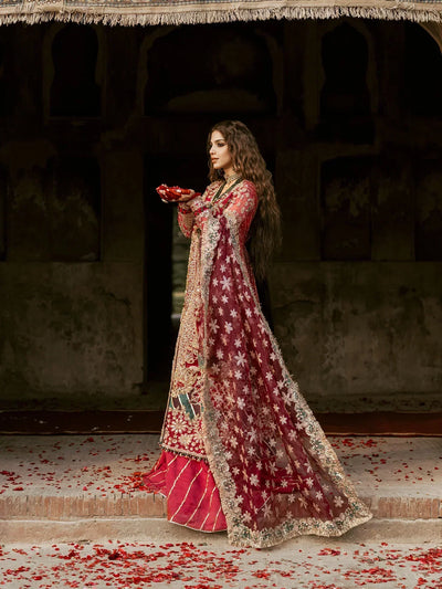 Maryam Hussain | Gulaab Wedding Formals 24 | Ishq -  Maryam Hussain Bridal - Original Designer Dress - House of Maryam