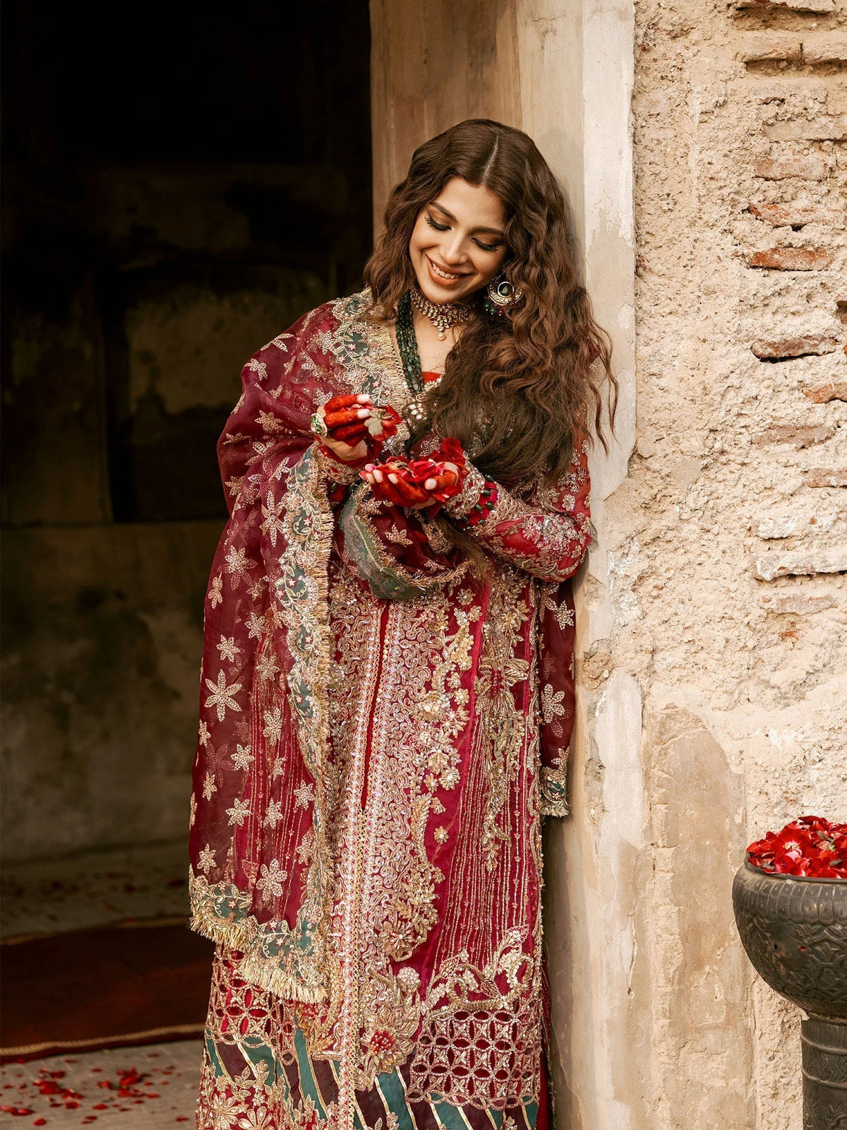 Maryam Hussain | Gulaab Wedding Formals 24 | Ishq -  Maryam Hussain Bridal - Original Designer Dress - House of Maryam