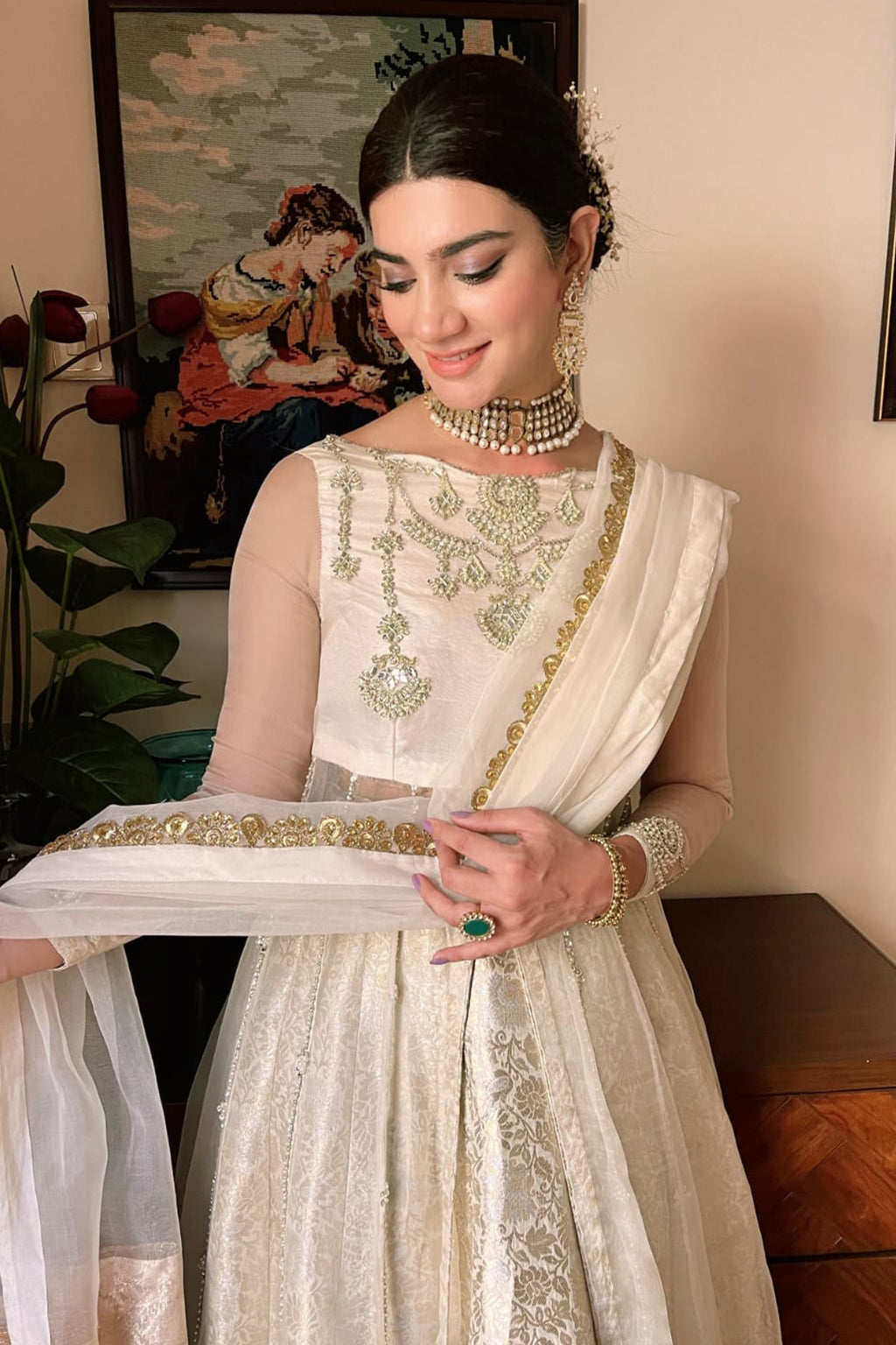 Mehak Yaqoob | Guzel Formals | GulBahar -  Mehak Yaqoob  - Original Designer Dress - House of Maryam