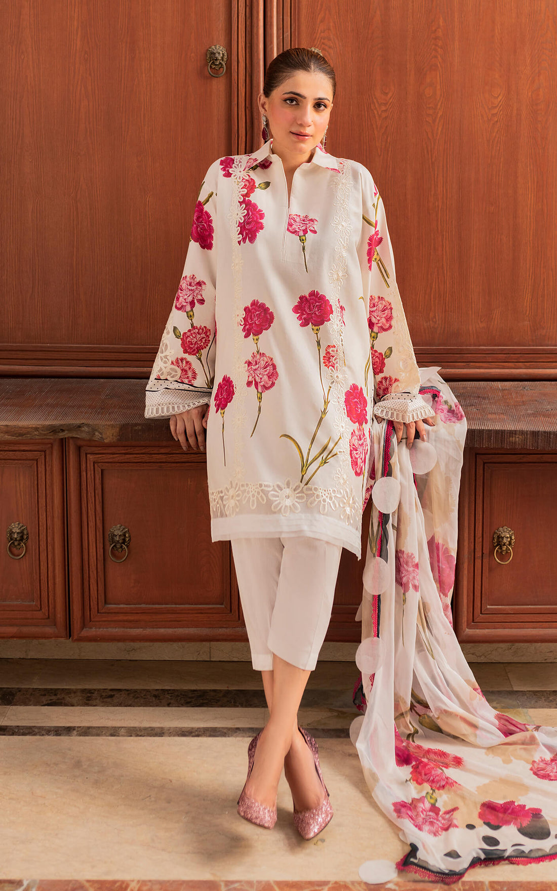 Asifa and Nabeel | Meraki Summer Vol 2 | Guldasta MK-12 by Designer Asifa and Nabeel - House of Maryam - Pakistani Designer Ethnic Wear in {{ shop.shopifyCountryName }}