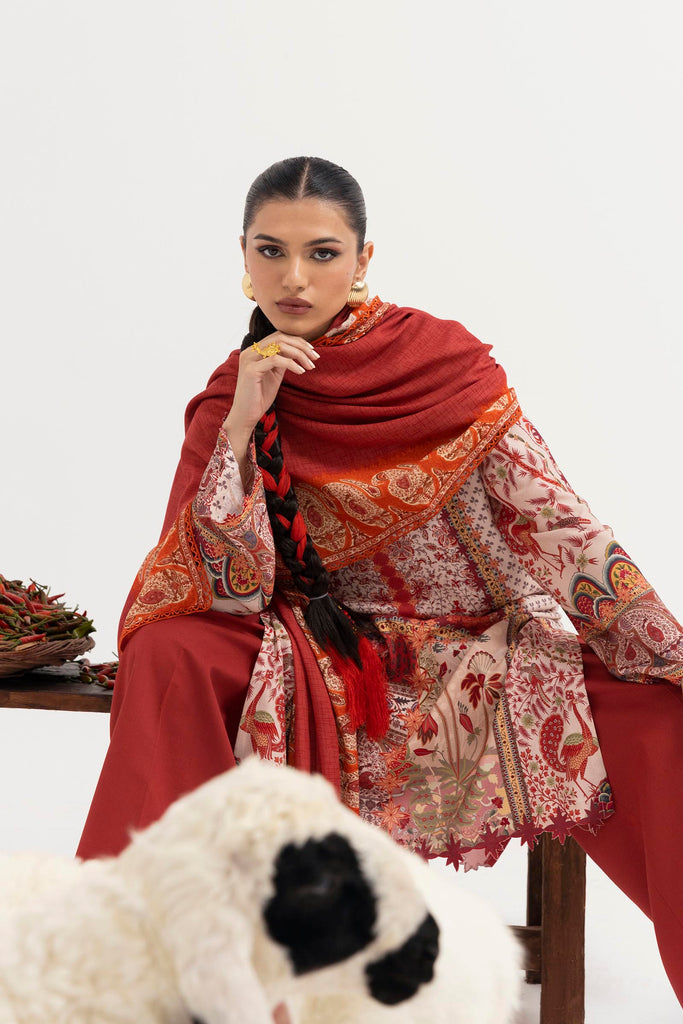Sana Safinaz | Mahay Winter 25 | H255-003A, image 5