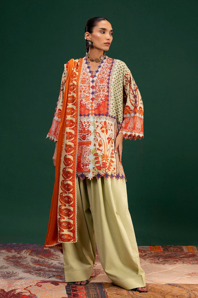 Sana Safinaz | Mahay Winter 25 | H255-003B-3CY