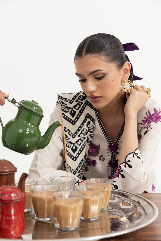 Sana Safinaz | Mahay Winter 25 | H255-004B-3CY-5