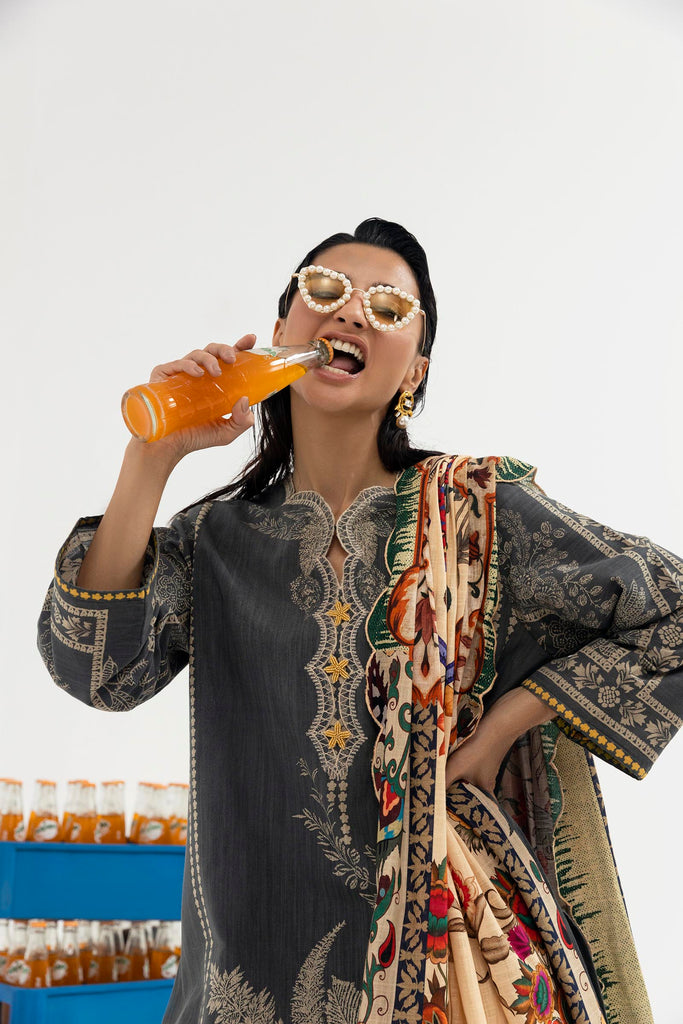 Sana Safinaz | Mahay Winter 25 | H255-005A-3CQ, image 3