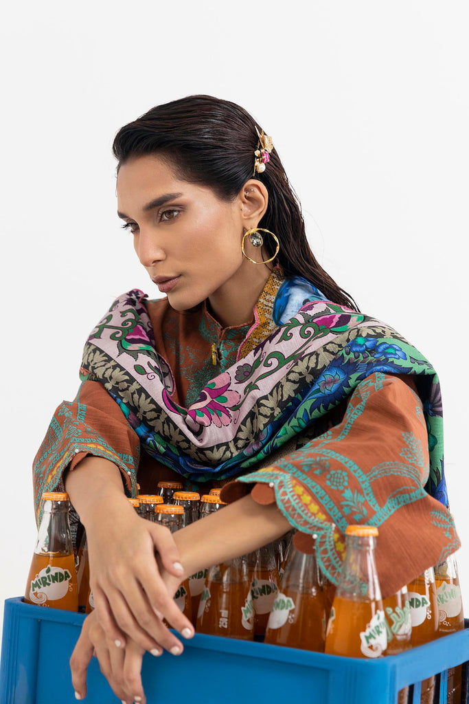 Sana Safinaz | Mahay Winter 25 | H255-005B-3CQ, image 5