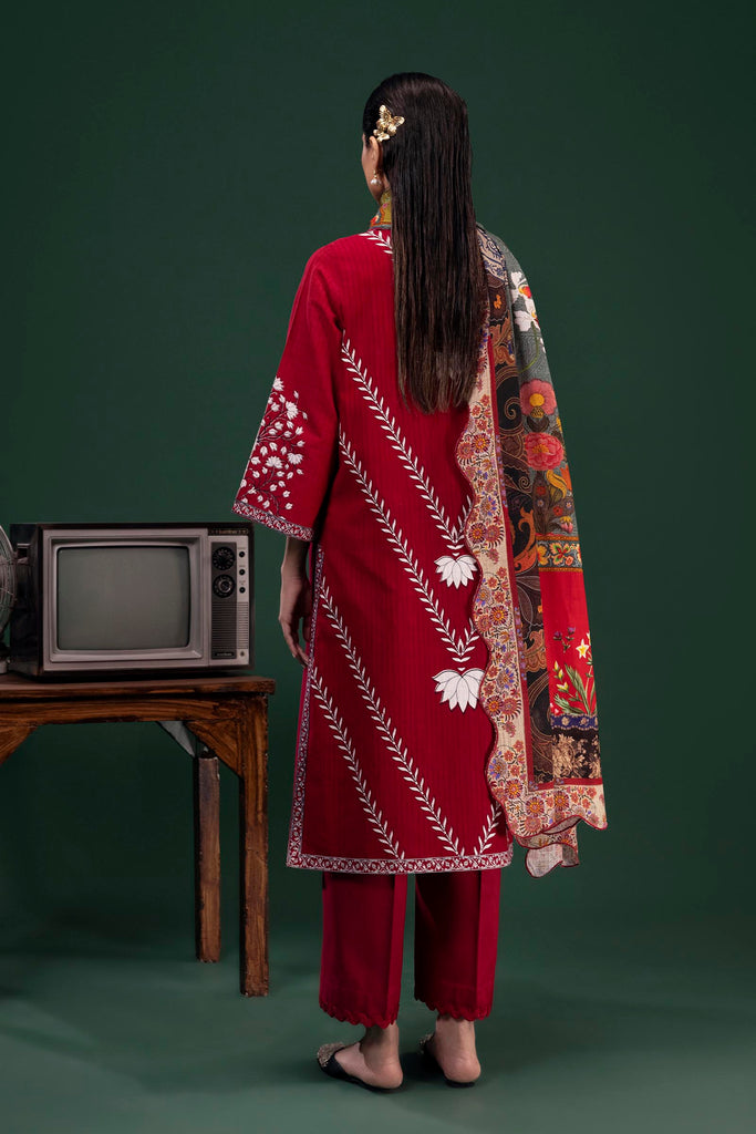 Sana Safinaz | Mahay Winter 25 | H255-006A-3CQ, image 2