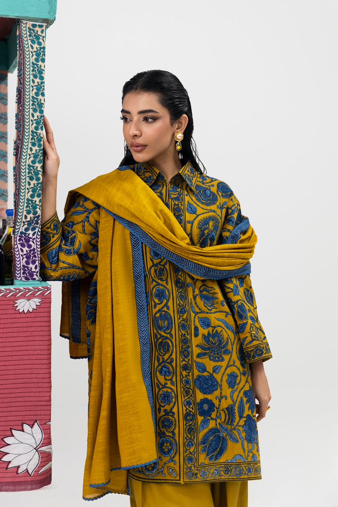 Sana Safinaz | Mahay Winter 25 |H255-008B-2Q, image 3