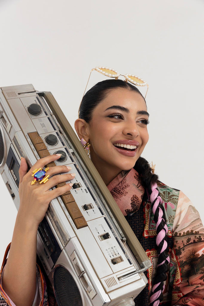 Sana Safinaz | Mahay Winter 25 | H255-009B-2DA, image 4