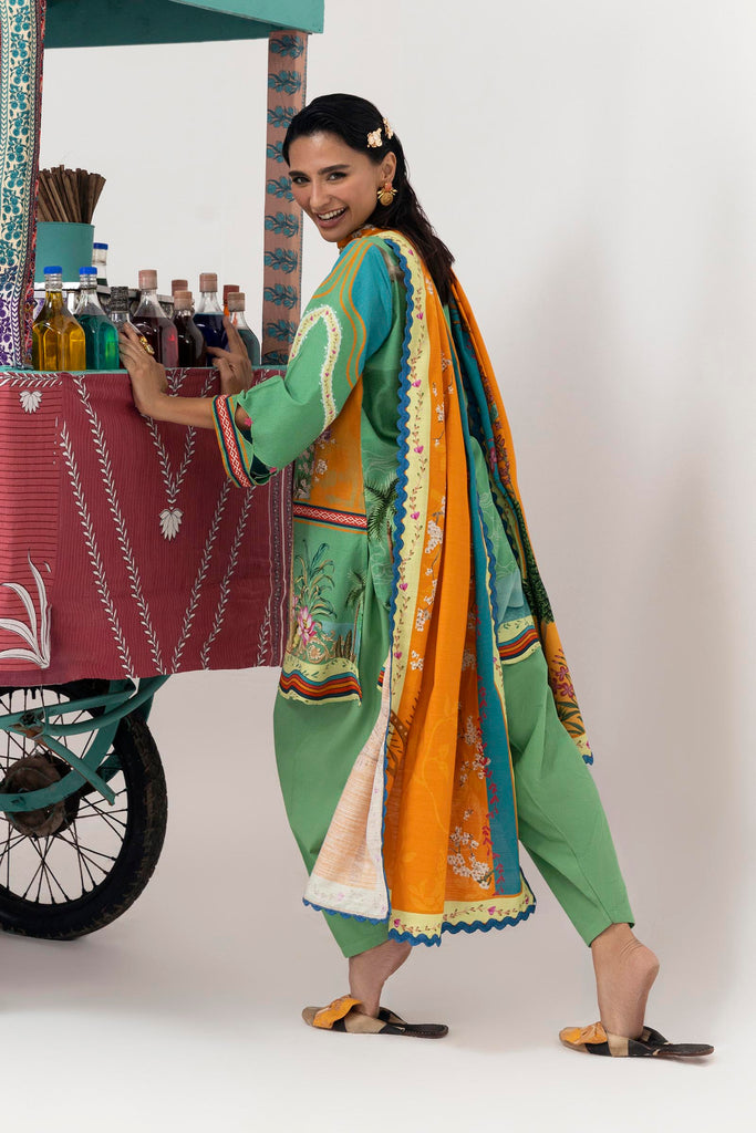 Sana Safinaz | Mahay Winter 25 | H255-010B-2Q, image 5