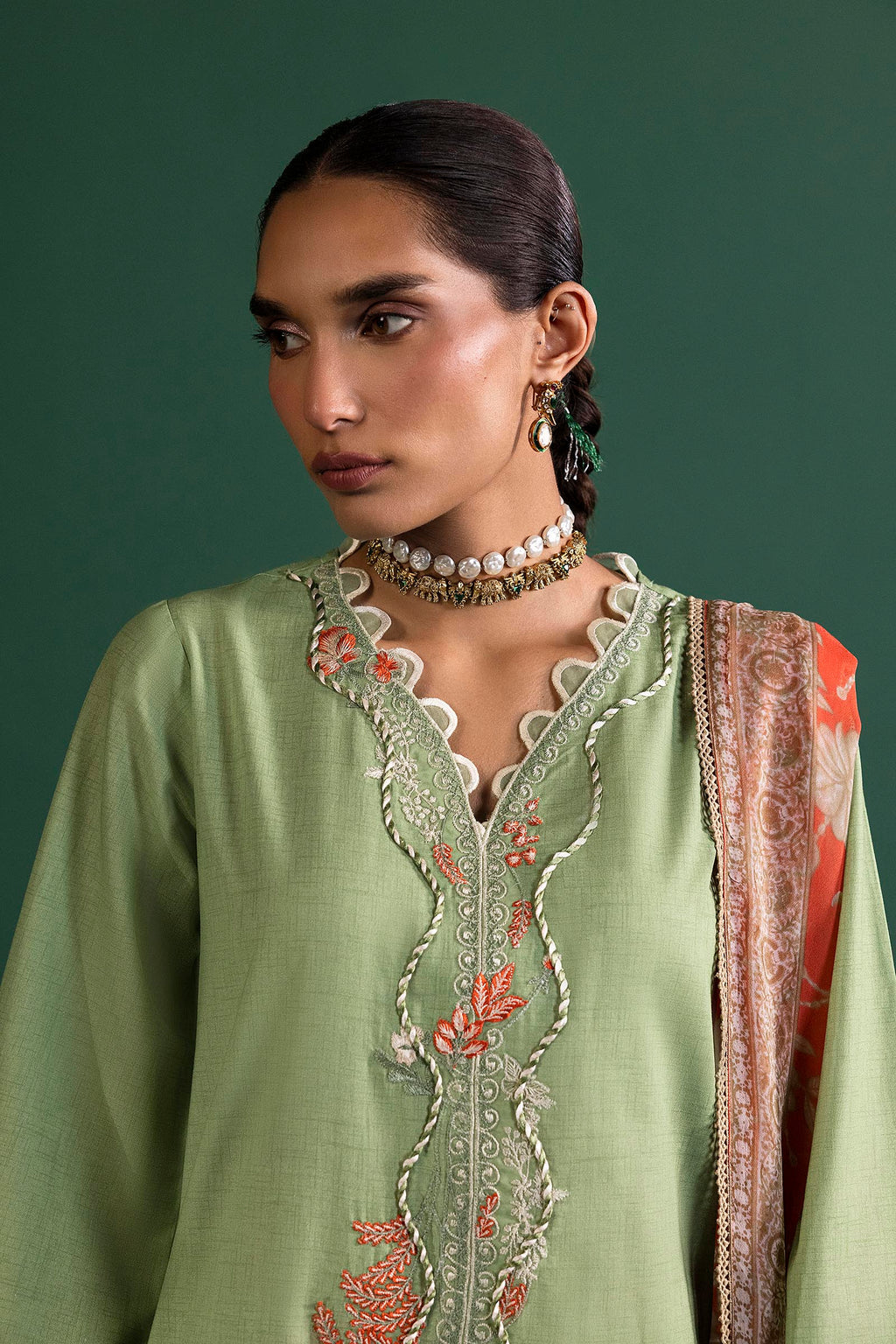 Sana Safinaz | Mahay Summer 26 | H263-005A-3CG, image 3