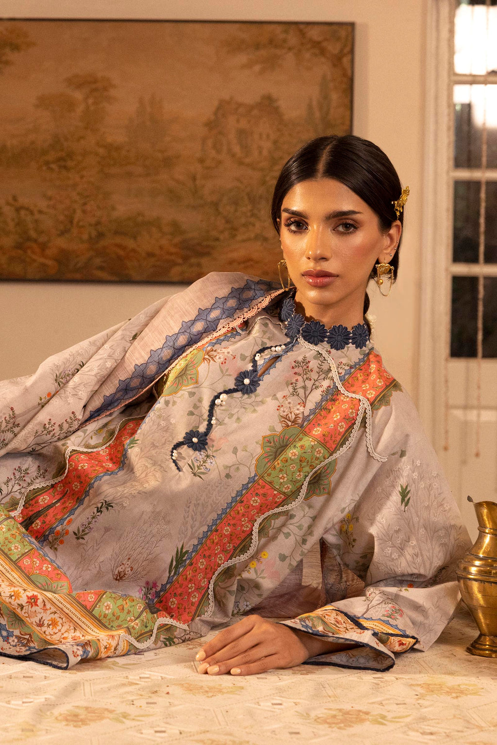Sana Safinaz | Mahay Summer 26 | H263-007A-3AG, image 3