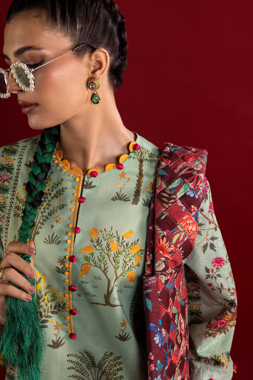 Sana Safinaz | Mahay Summer 26 | H263-008B-2C, image 4