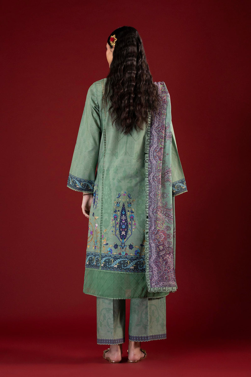 Sana Safinaz | Mahay Summer 26 | H264-003B-3AG, image 2