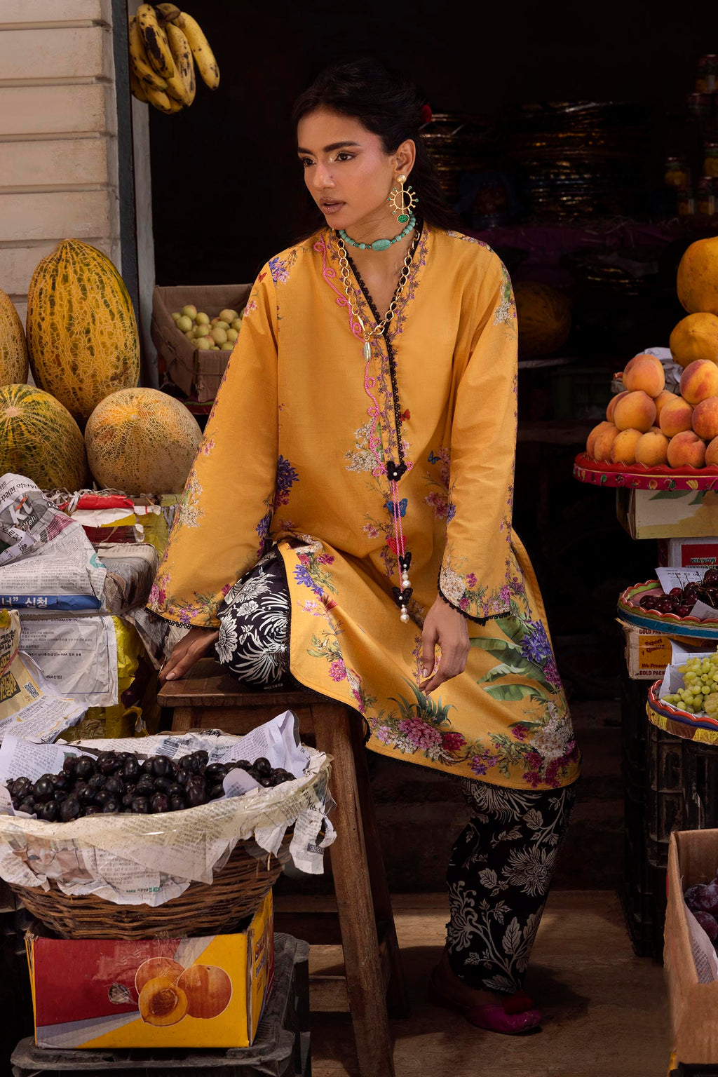 Sana Safinaz | Mahay Summer 26 |  H264-005A-2C, image 3