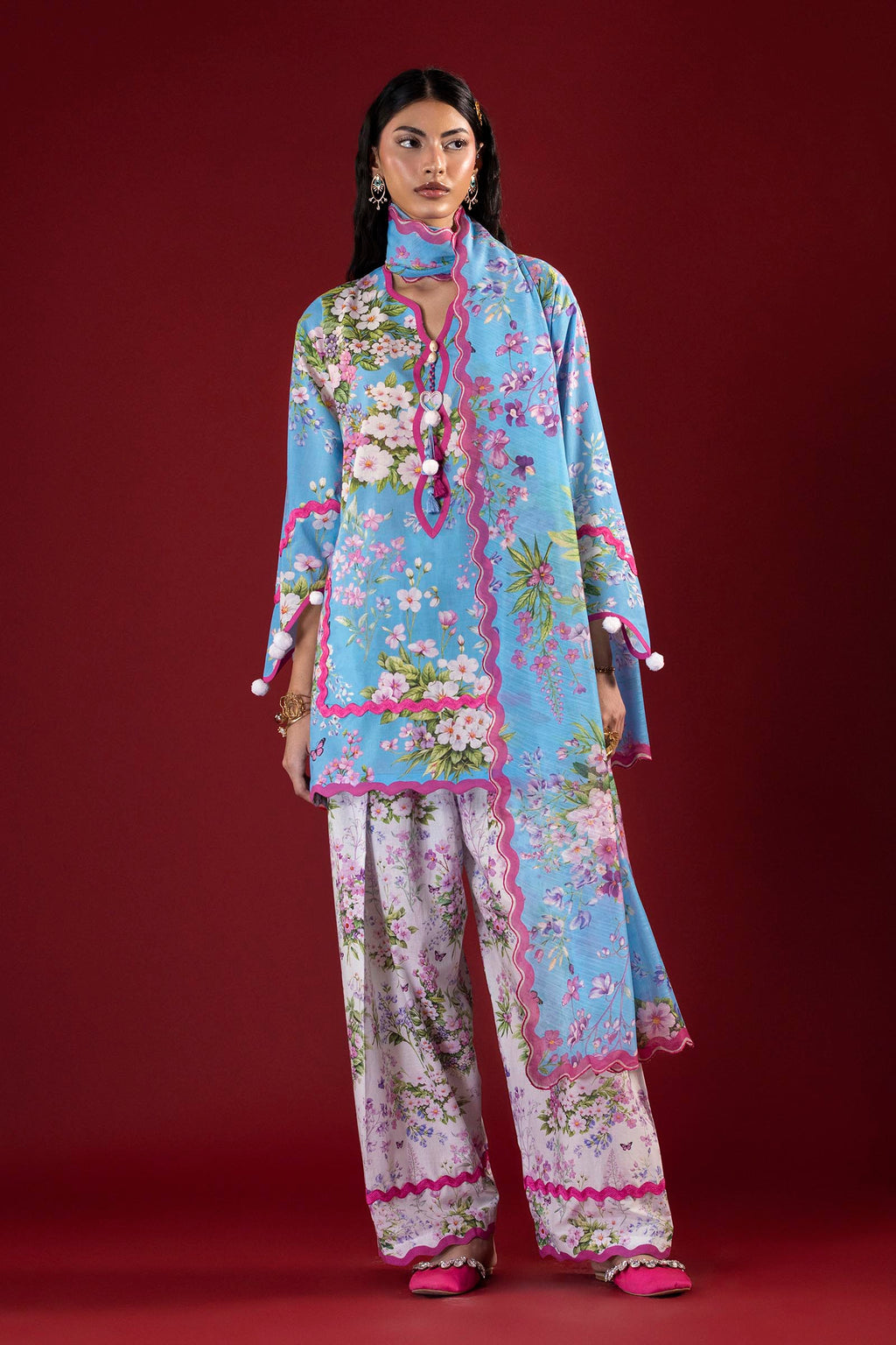 Sana Safinaz | Mahay Summer 26 | H264-007A-3AG-1