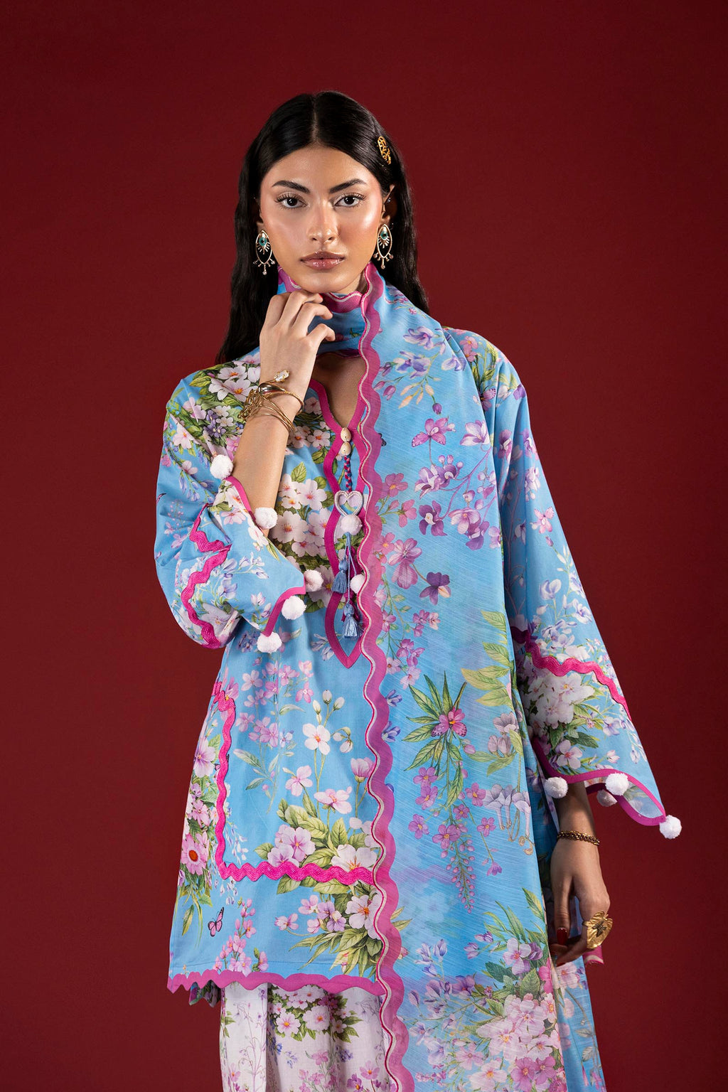 Sana Safinaz | Mahay Summer 26 | H264-007A-3AG, image 3