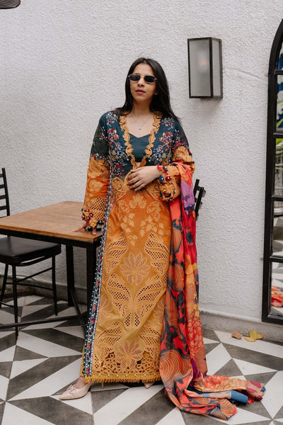 Afrozeh | Lawn 25 | Halcy -  Afrozeh Ladies Clothes - Original Designer Dress - House of Maryam