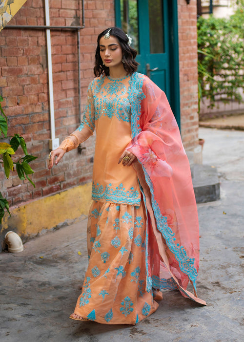 Ali Xeeshan | Chanda Luxury Pret | Qudsia -  Ali Xeeshan Ladies Clothes - Original Designer Dress - House of Maryam