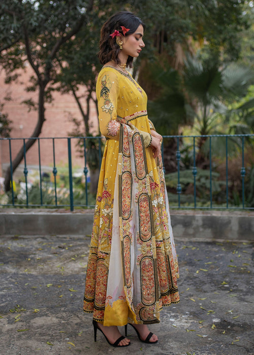 Ali Xeeshan | Chanda Luxury Pret | Amber -  Ali Xeeshan Ladies Clothes - Original Designer Dress - House of Maryam