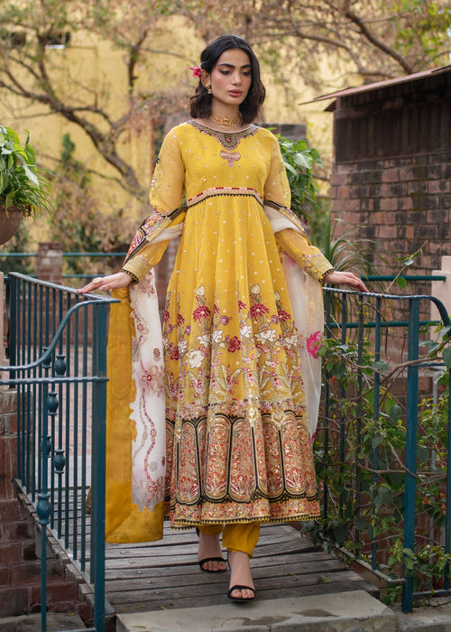Ali Xeeshan | Chanda Luxury Pret | Amber -  Ali Xeeshan Ladies Clothes - Original Designer Dress - House of Maryam