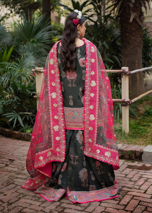 Ali Xeeshan | Chanda Luxury Pret | Green Forest -  Ali Xeeshan Ladies Clothes - Original Designer Dress - House of Maryam