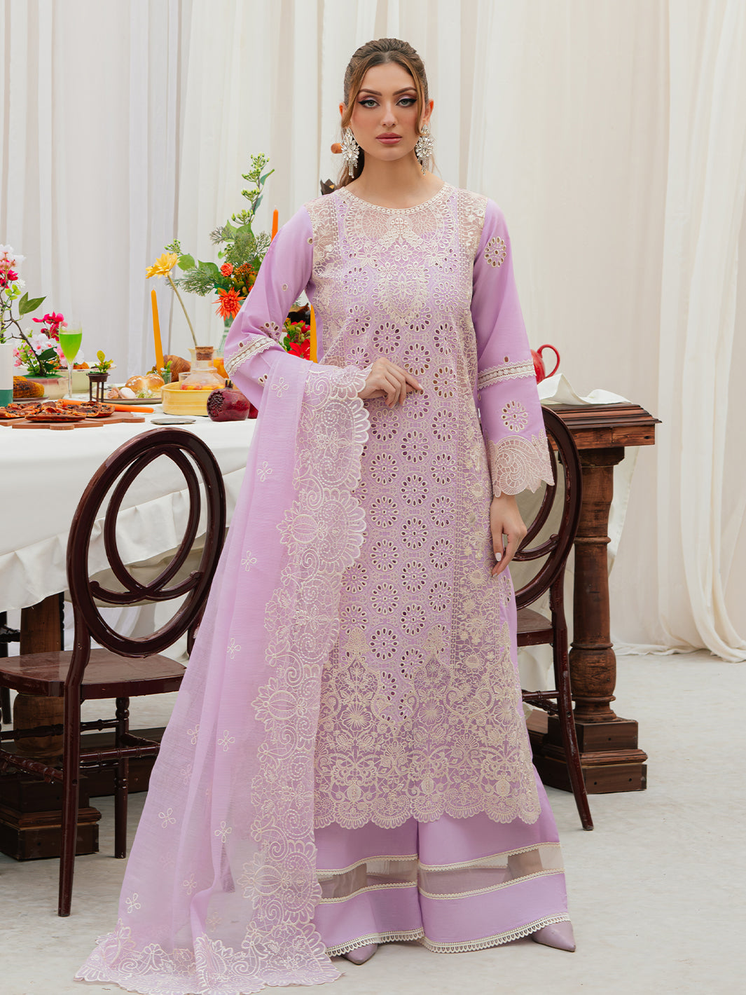 Mahnur | Allenura Luxury Lawn 24 | HARMONY -  Mahnur Luxury - Original Designer Dress - House of Maryam