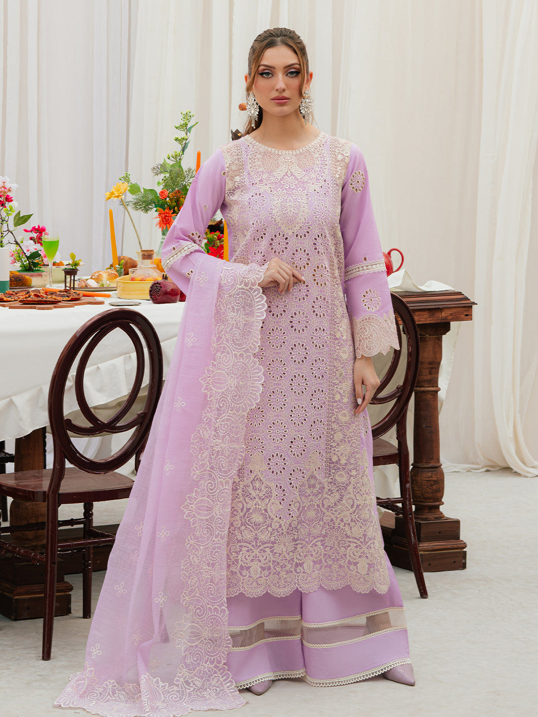 Mahnur | Allenura Luxury Lawn 24 | HARMONY -  Mahnur Luxury - Original Designer Dress - House of Maryam