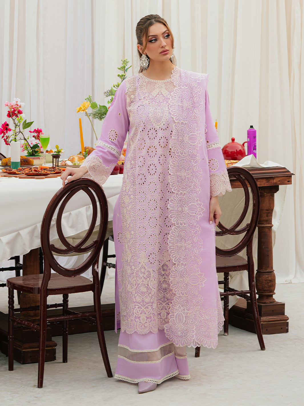 Mahnur | Allenura Luxury Lawn 24 | HARMONY -  Mahnur Luxury - Original Designer Dress - House of Maryam