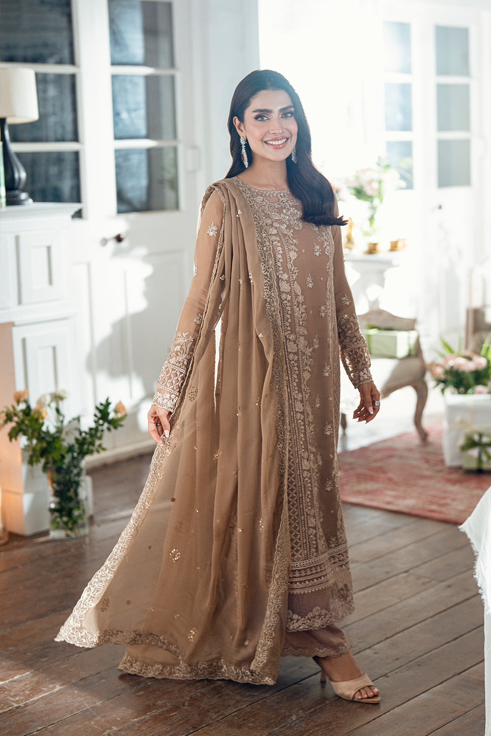 Azure | Vogue Formals | Hazel Veil -  Azure Ladies Clothes - Original Designer Dress - House of Maryam