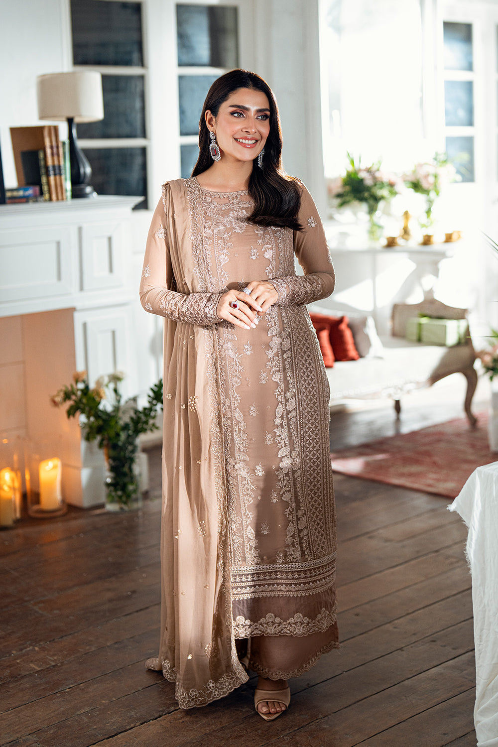 Azure | Vogue Formals | Hazel Veil -  Azure Ladies Clothes - Original Designer Dress - House of Maryam