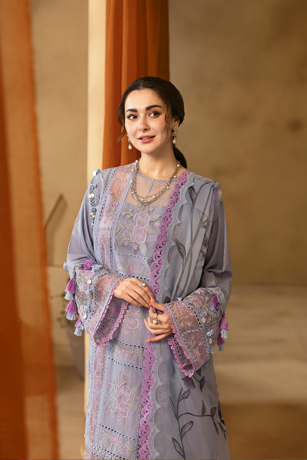 Saira Rizwan | Luxury Lawn 25 |EDRINA-SRL25-03