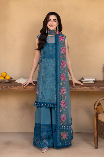 Saira Rizwan | Luxury Lawn 25 | ALMA-SRL25-12 -  Saira Rizwan Ladies Clothes - Original Designer Dress - House of Maryam