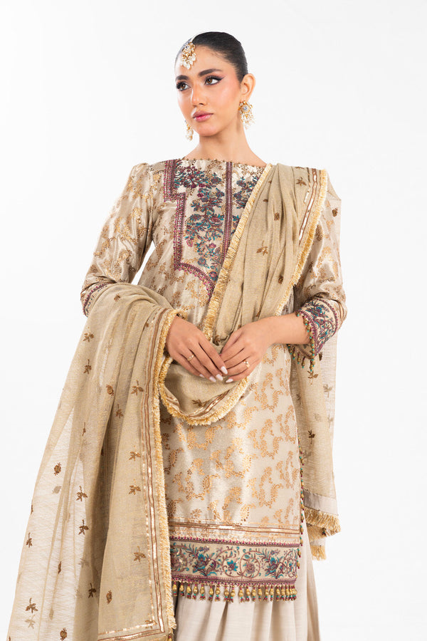 Al Karam | Luxe Formals | RTS | SHIRT, LINING, TROUSER & DUPATTA P-4