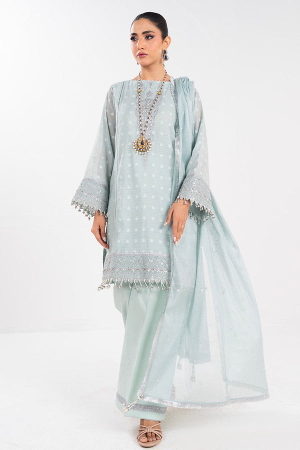 Al Karam | Luxe Formals | RTS | SHIRT, LINING, TROUSER & DUPATTA E by Alkaram