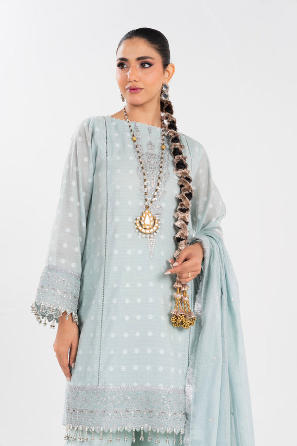 Al Karam | Luxe Formals | RTS | SHIRT, LINING, TROUSER & DUPATTA E-4