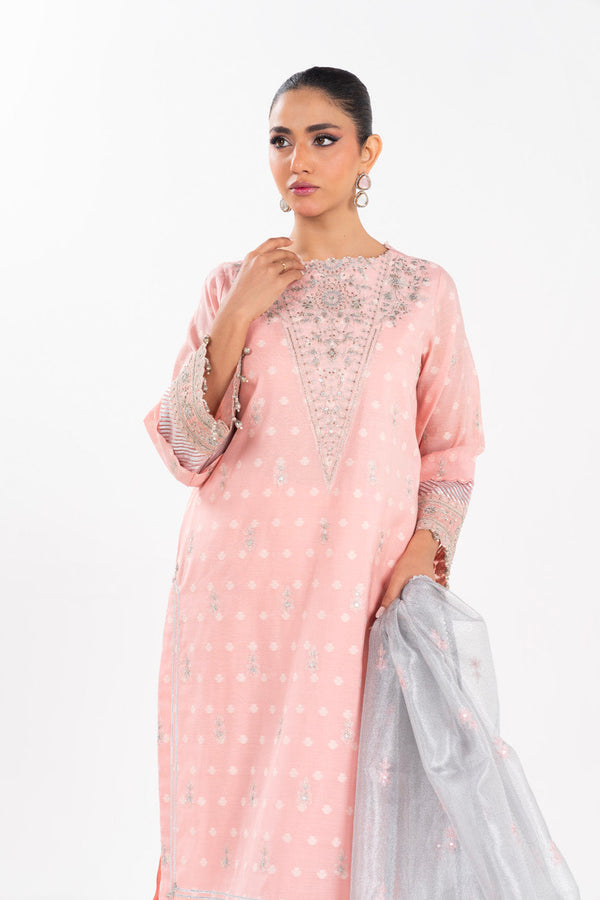 Al Karam | Luxe Formals | RTS | SHIRT, LINING, TROUSER & DUPATTA F by Alkaram, image 4