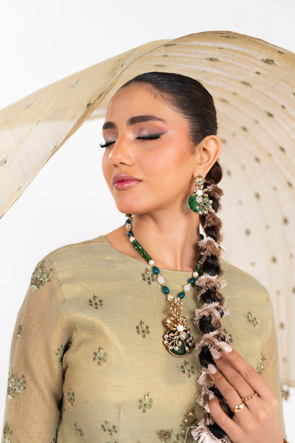 Al Karam | Luxe Formals | RTS | SHIRT, LINING, TROUSER & DUPATTA G-3